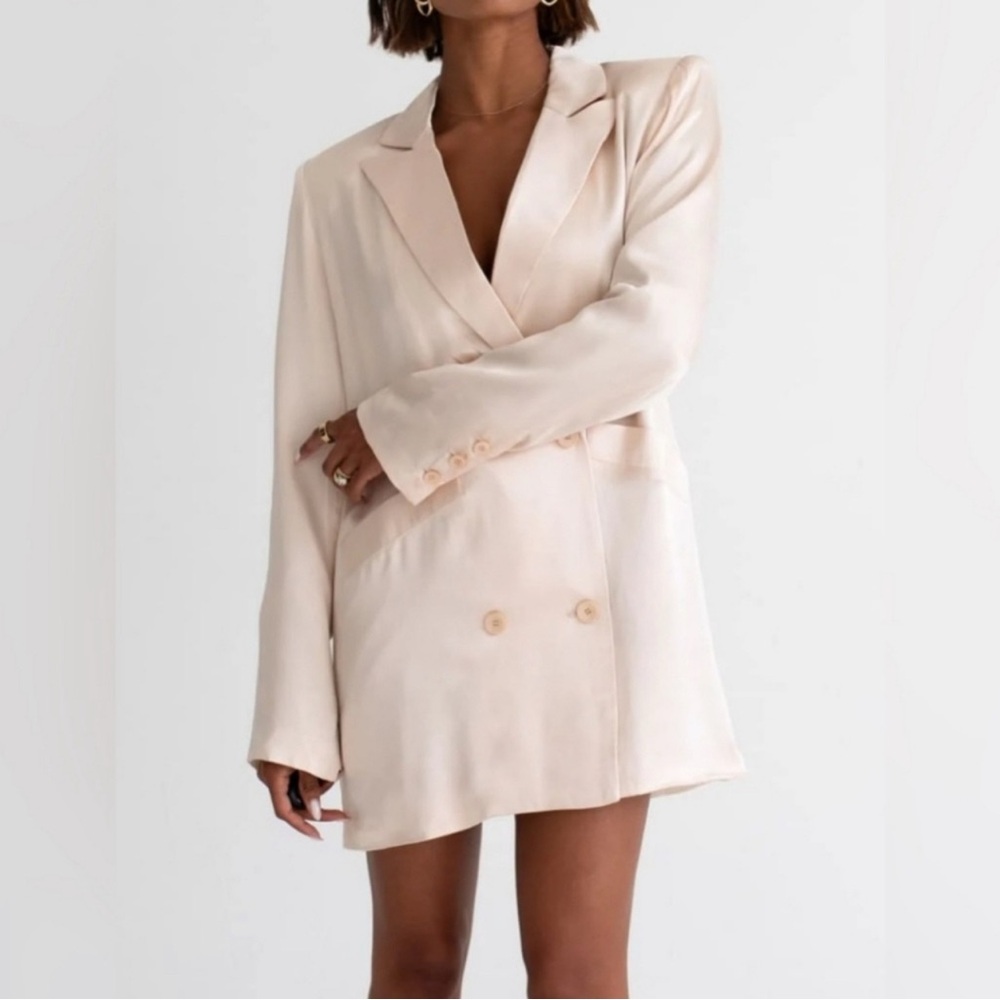 NWT | Rumored James Blazer – Champagne | Size Large